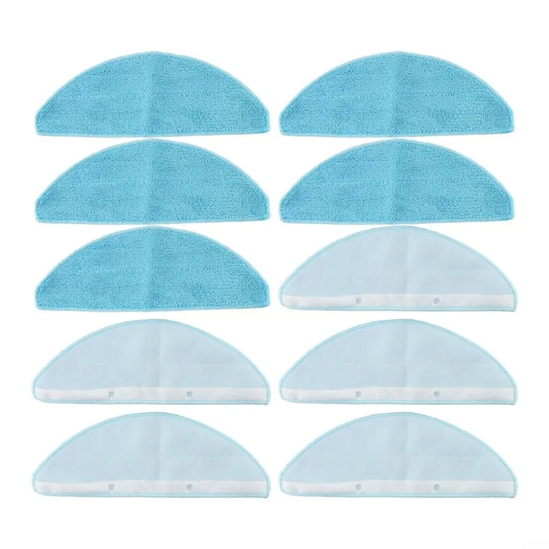 A25U 10PCS Mop For Cecotec Conga 8490 Ultimate Ultra Power