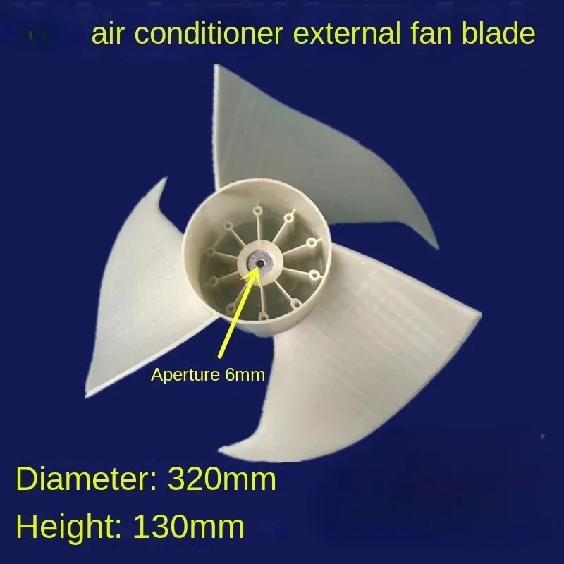 For Air Conditioner Small Outside Unit Axial Blade Fan Fan Blade KFR-32GW/Z1/Z2/Z4/Z6/Z8/H1/H2