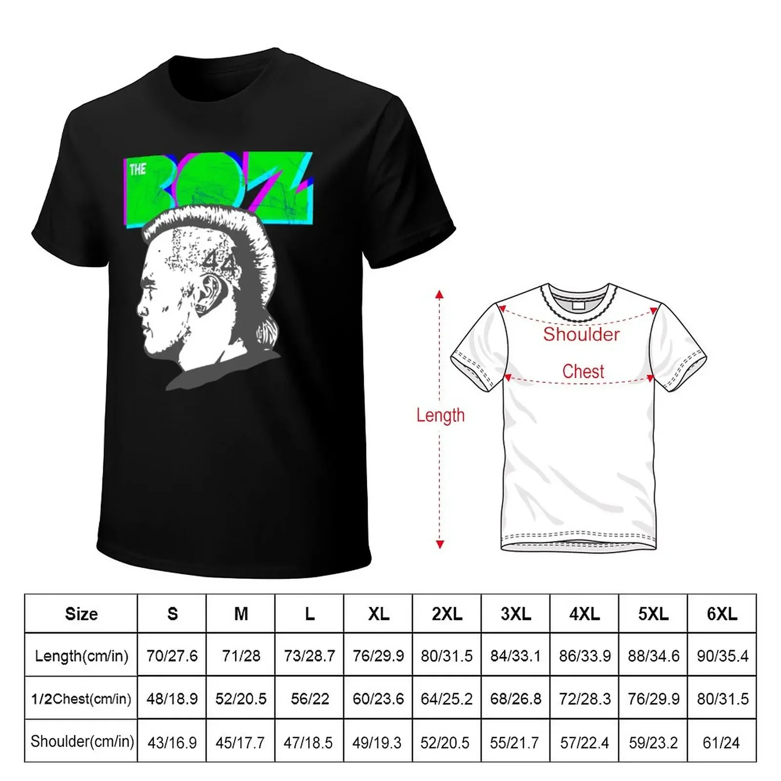 Brian Bosworth The BOZ T-Shirt tops new edition Short sleeve tee men