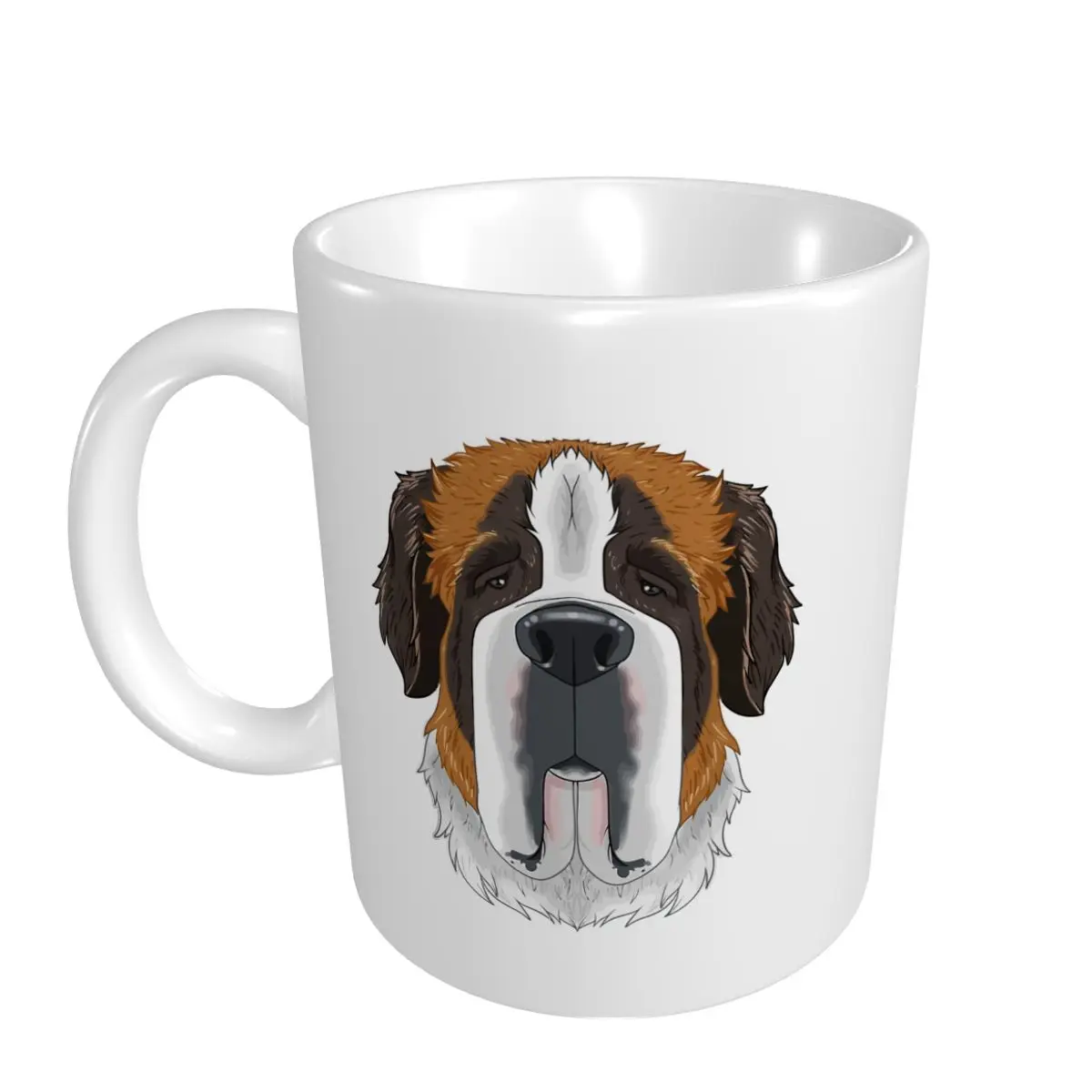 Mark Cup Mug St. Saint Bernard Dogs Coffee Mugs Tea Milk Water Cup Travel Mugs For Office Home