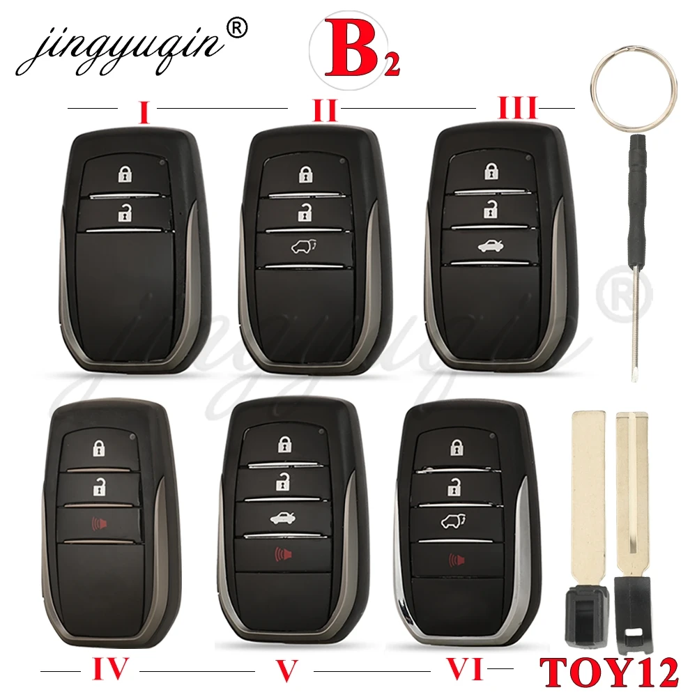 Universelle Autoschlüsselhülle für Toyota Corolla RAV4 Camry Yaris Land Cruiser Prius Highlander Crown Lexus VVDI KD Lonsdor – Detail 6