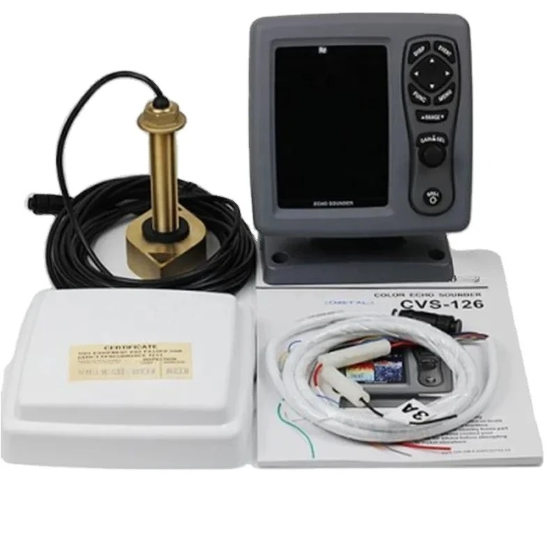 

Marine Electronics Maritime Navigation Communication CVS-126 600W 5.7inch Digital Sounder with Transducer