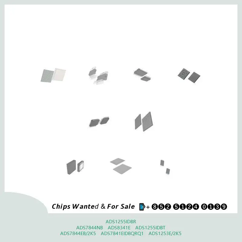chip Integrated circuit chip MCU chip ADS1255IDBR ADS7844NB ADS8341E ADS1255IDBT ADS7844EB/2K5 ADS7841EIDBQRQ1 ADS1253E/2K5