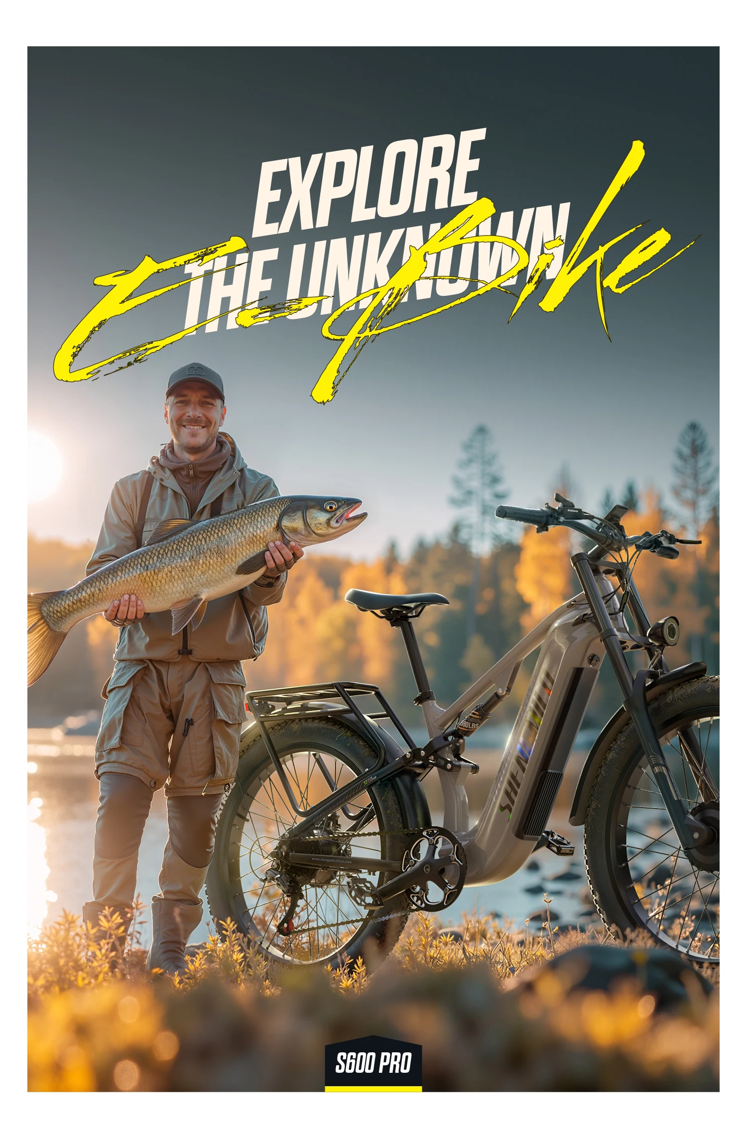 Shengmilo S600 Pro Elektrofahrrad für Erwachsene, Dual-Motor, Fat Tire E-Bike, 48V25AH Akku, 26 Zoll E-Mountainbike, All-Terrain Elektrofahrrad – Detail 15