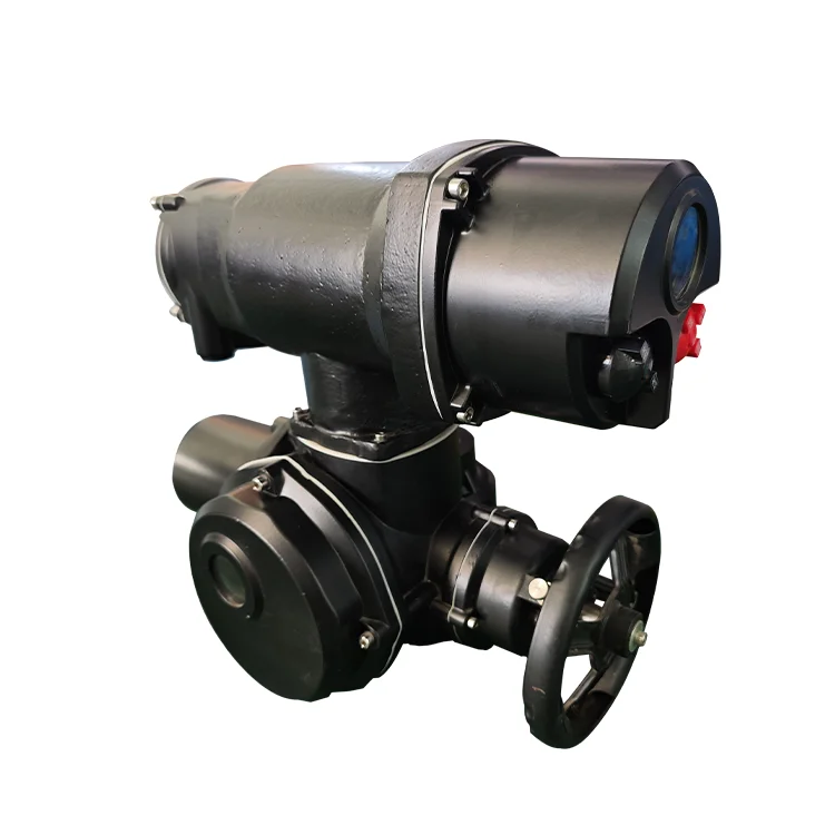 Multi Turn Intelligent Modulating Electric Actuator, Remote / Local / Stop, IP68, 380VAC 50Hz, Industrial Valve Automation