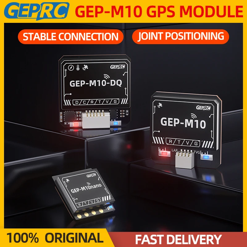 GEPRC GEP-M10 Series GPS Module M10nano/M10/M10-DQ Built-in Flash Chip Joint Positioning Lightweight For RC FPV Drone Quadcopter