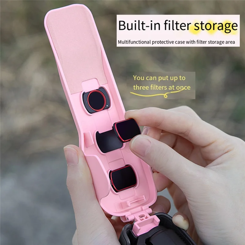 

DIGIT-For DJI Osmo Pocket 3 Protective Case Anti-Collision Quick Release Case Anti-Drop Storage Case Camera Accessories