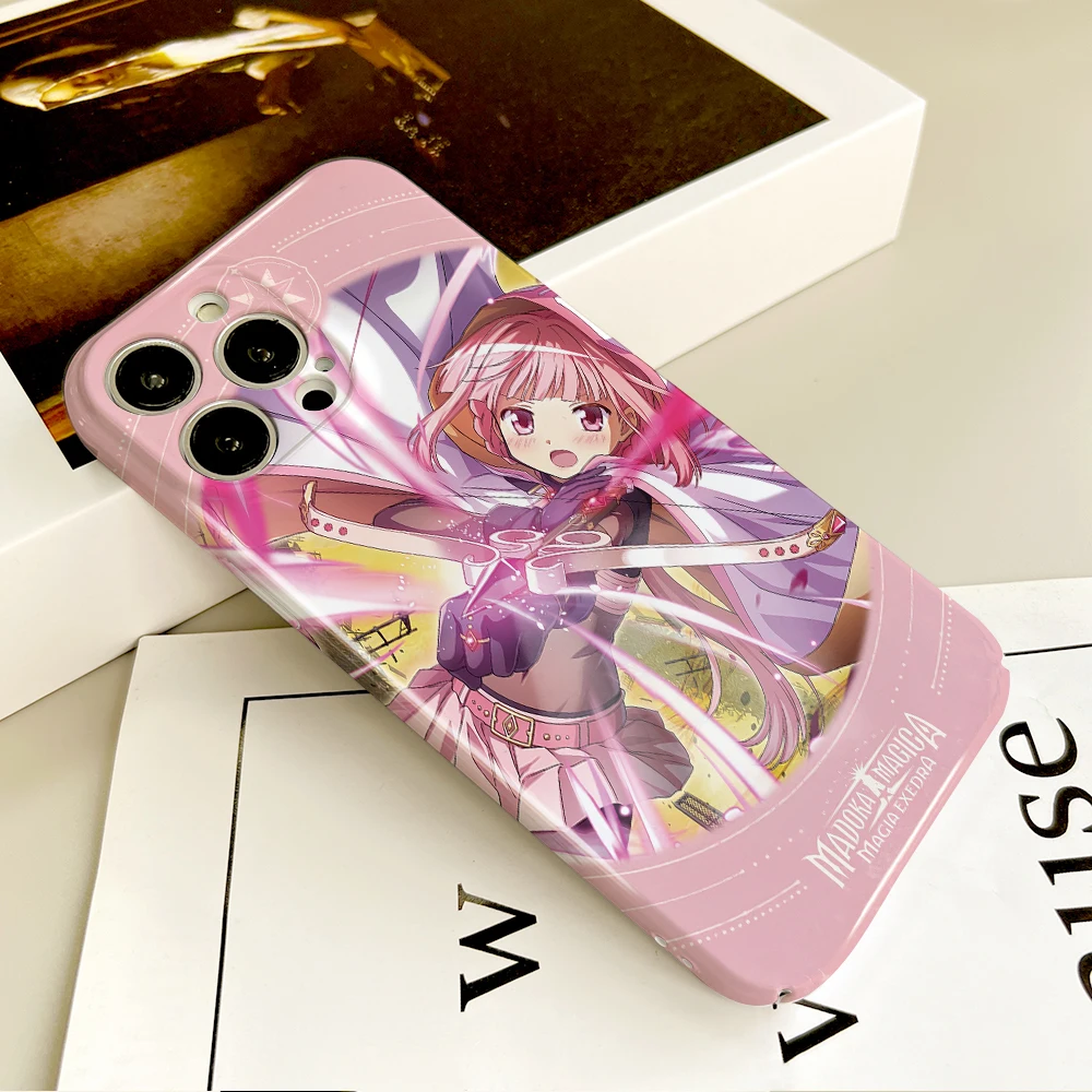 Japanese Cute Anime Girl Madoka Film Hard Phone Case for Samsung Galaxy 17 07 A16 A56 A26 A36 A55 A35 A15 A54 A14 A24 A25 4G 5G - náhled 5