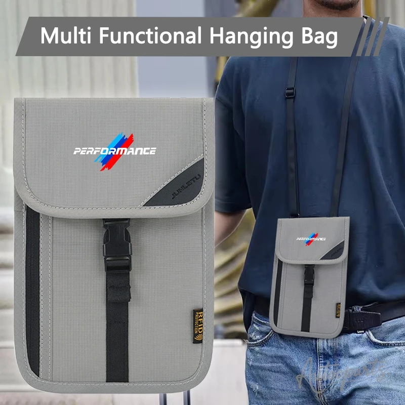 RFID Anti-theft Wallet Travel Passport Purse ID Card Holder For BMW E28 E30 E36 E39 E46 E60 E70 E85 E90 E83 F10 F20 F30 E80 M M5 view 3