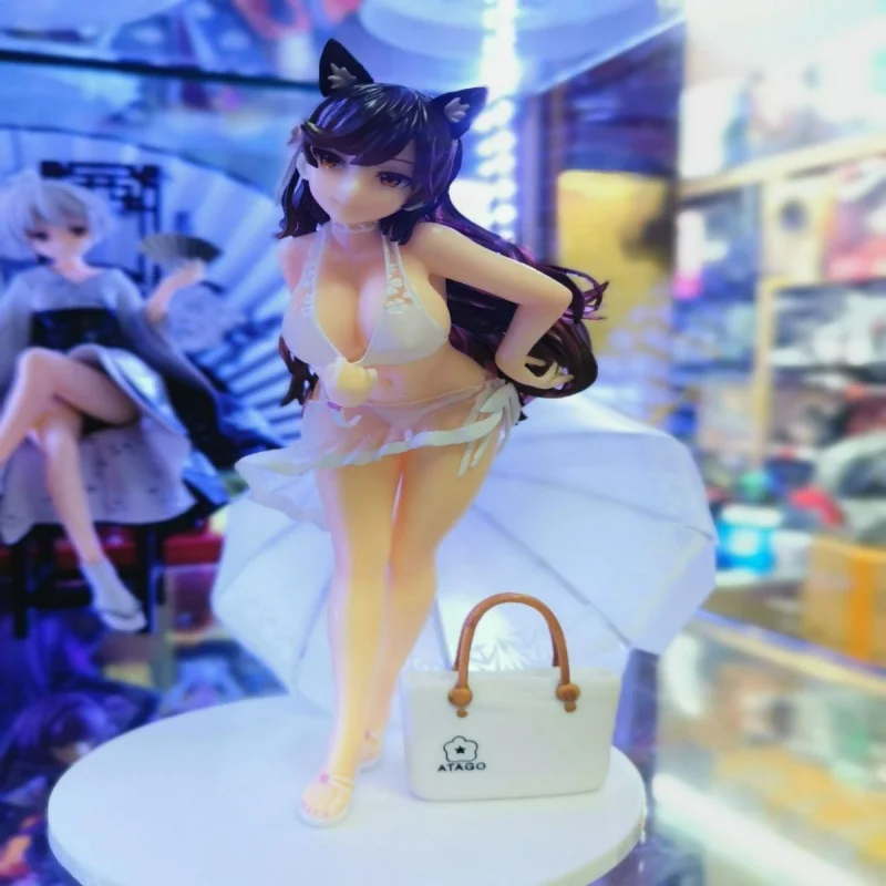 

Hot Anime Character Azur Lane Atago Sexy Girls Summer Swimsuit Ver. Ornament Home Decoration Crafts Small Figurines Gifts Toys