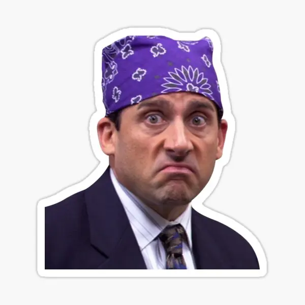 Prison Mike  5PCS Stickers for Cartoon Home Room Decor  Water Bottles Background Print Laptop Anime Art Stickers Car Bumper