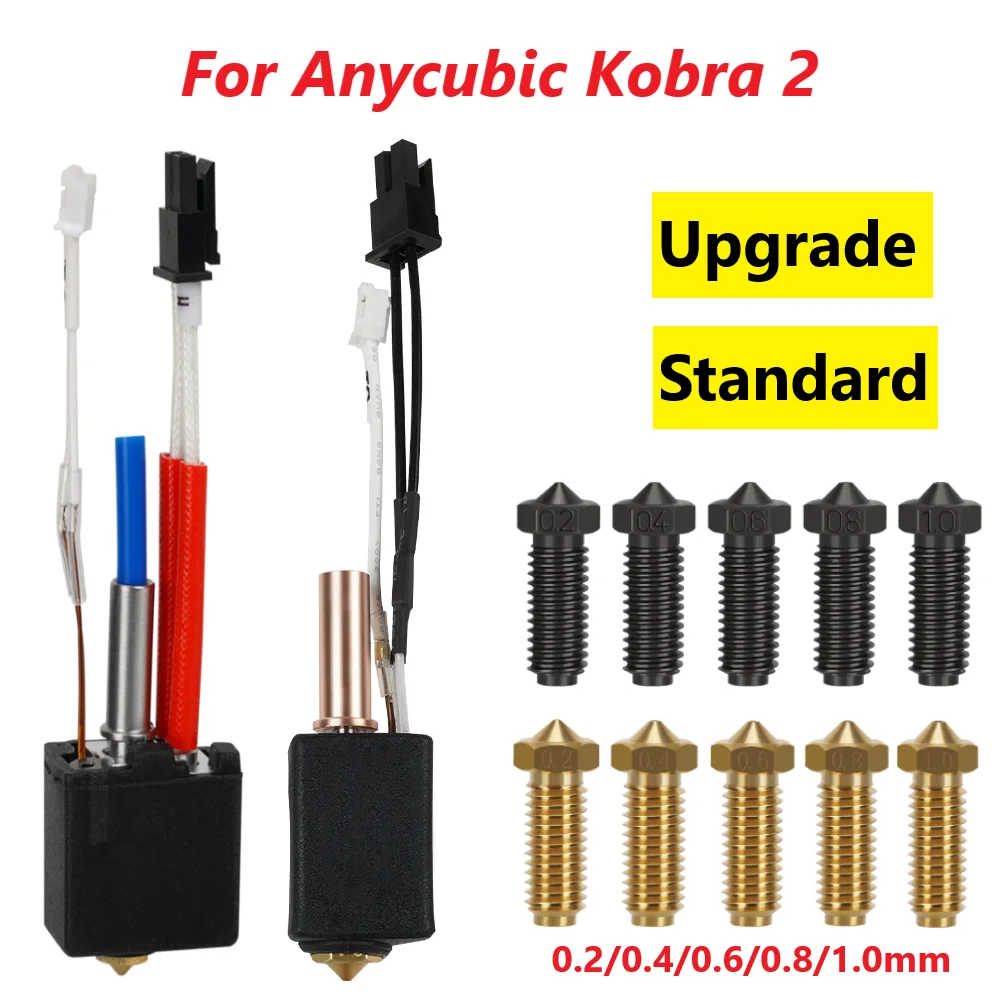 

Hotend Kit For Anycubic Kobra 2 Hot end For Anycubic Kobra2/ Kobra 2 Plus/ Kobra 2 Pro/ Kobra 2 Neo Hotend Kit
