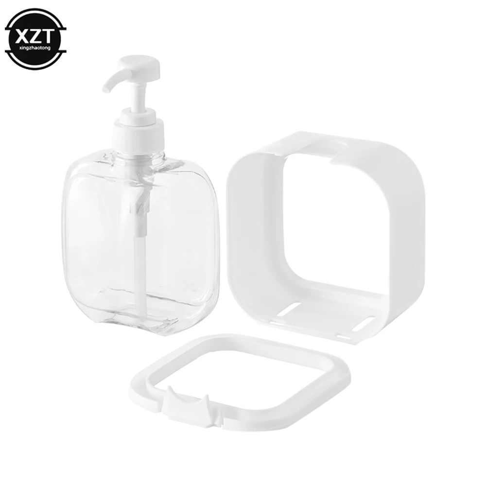 Bathroom Soap Dispensers Refillable Lotion Shampoo Shower Gel Holder Portable Travel Dispenser Empty Bath Pump Bottle