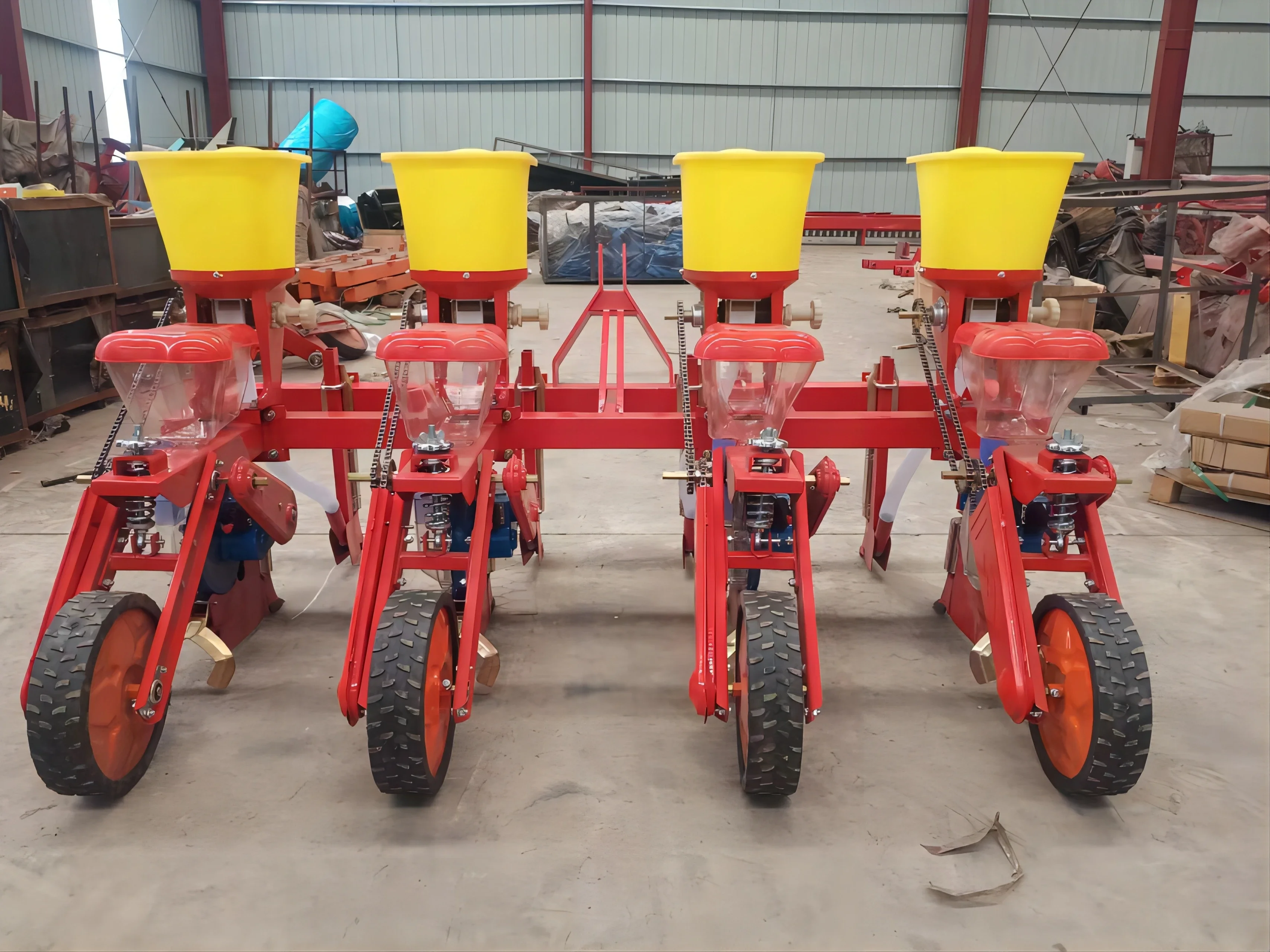 2BYSF-4 Corn Seeder Planter 4 Rows Seeder With Fertilizer /Planter Of Agricultural Machinery