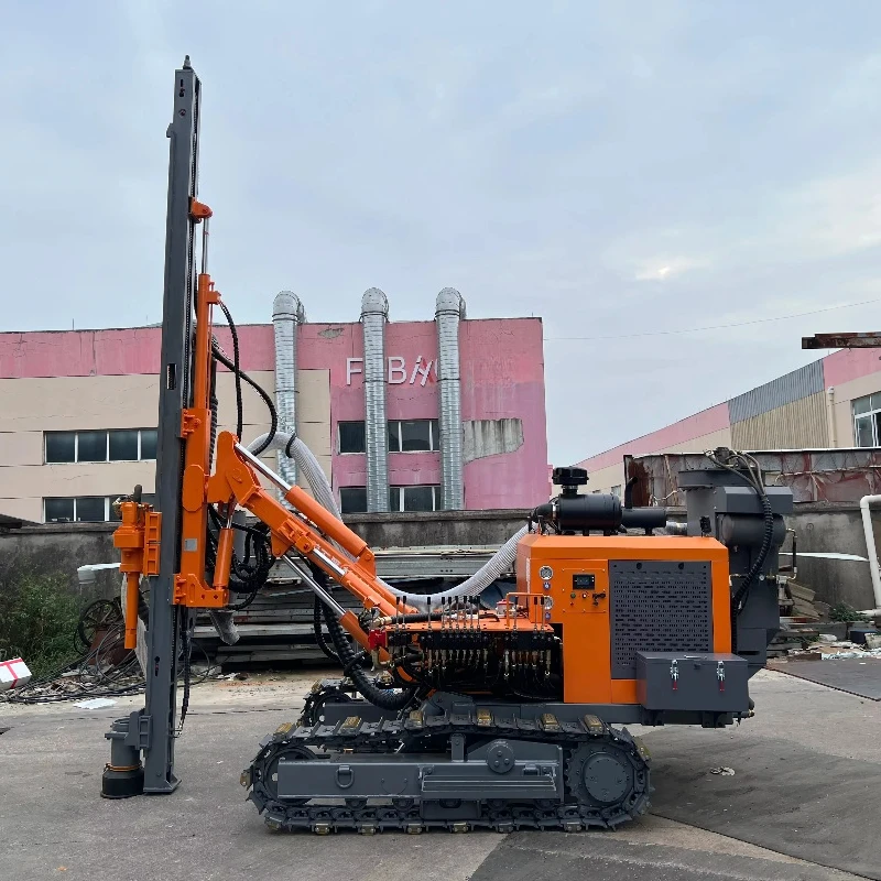 Superior Heavy-Duty Crawler Hydraulic Downhole DTH Drill Rig for Open-pit Quarry Stone Extraction and Mining Use
