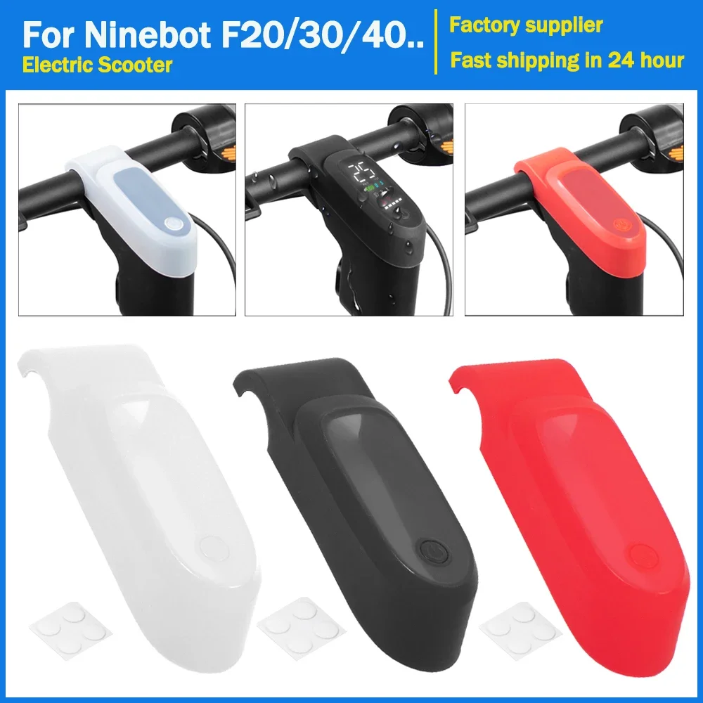 Silicone Protective Cover For Ninebot No. 9 F20 F30 F40 Electric Scooter Scratchproof Waterproof Display Screen Dashboard Case