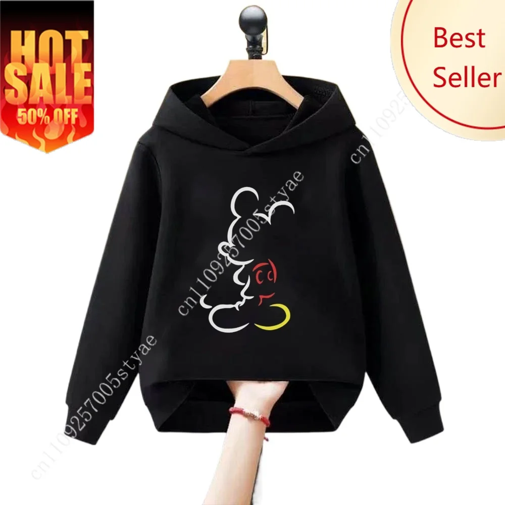 

potdemiel honey pot cute Mickey Mouse comfortable clothing hoodies daily wearcasual sportswear spring and autumn
