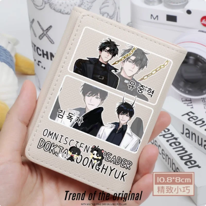 

Anime Omniscient Reader's Viewpoint Fashion Wallet PU Purse Card Coin Hasp Money Bag Cosplay Gift B2152