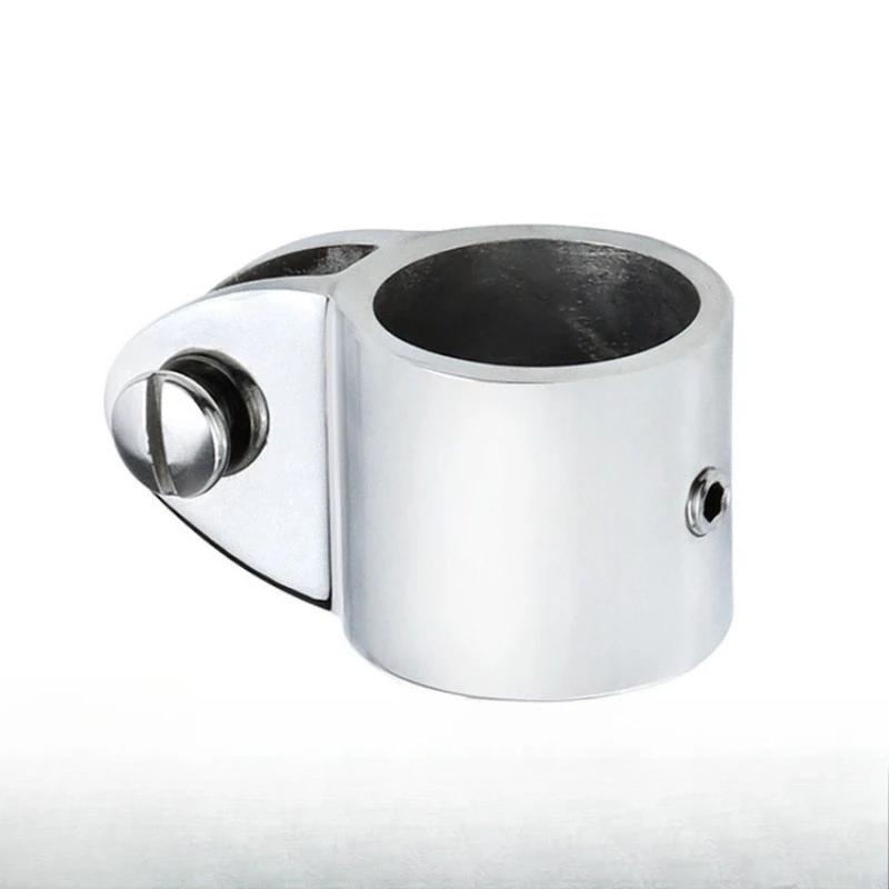 Yacht slide sleeve, marine awning umbrella connection accessories, speedboat hardware 316 stainless steel fixing bracket clamp