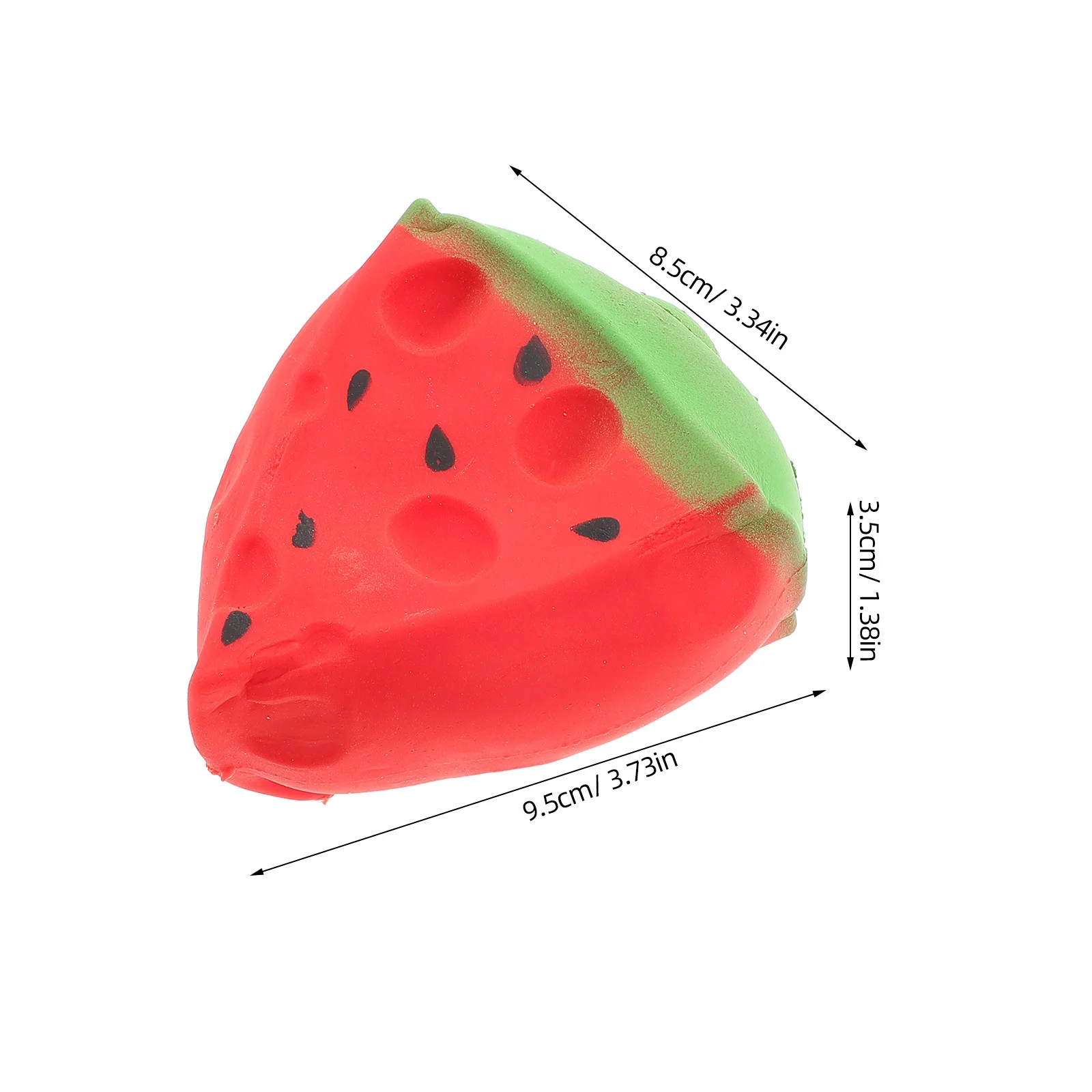 Realistische Watermeloen Squishy Stressbal Zachte Trage Rebound Zintuiglijke Fidget Speelbal Klas Partij Gunst voor Kinderen Volwassenen