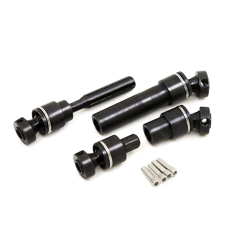 2Pcs Hard Steel Main Center Driveshafts Drive Shafts For RC Car Traxxas 1/16 Mini E-Revo EREVO SUMMIT SLASH 4WD,7250R