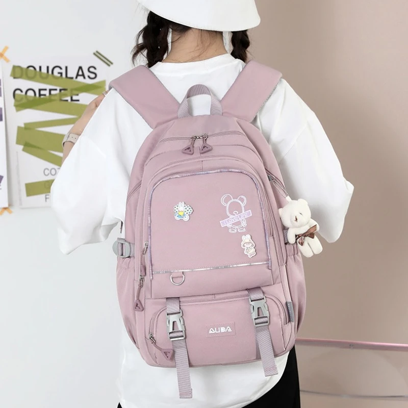 Imagem -06 - Grandes Bolsas de Escola Impermeáveis para Meninas Kawaii Escola Primária Mochila Kids Book Bolsa Mochila Viagem Laptop Crianças