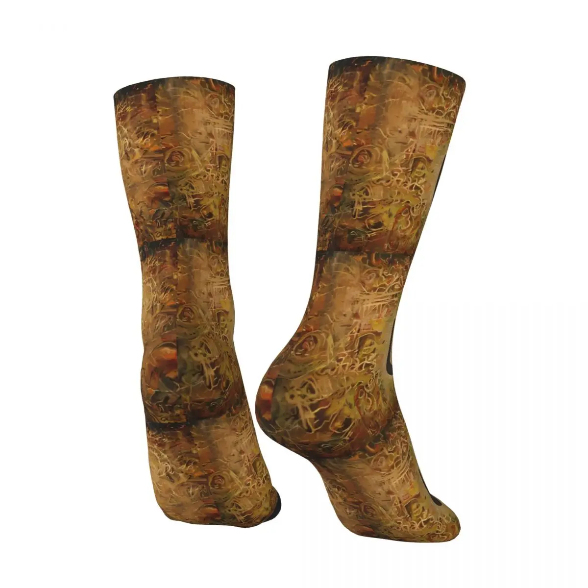 Buddhism Sock Printed Man Polyester