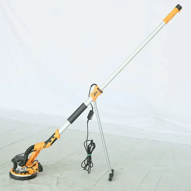 220V Electric Dry Wall Sander Industrial Concrete Grinder Floor Polisher Putty Wall Grinder with Lighting Mode 1 Year
