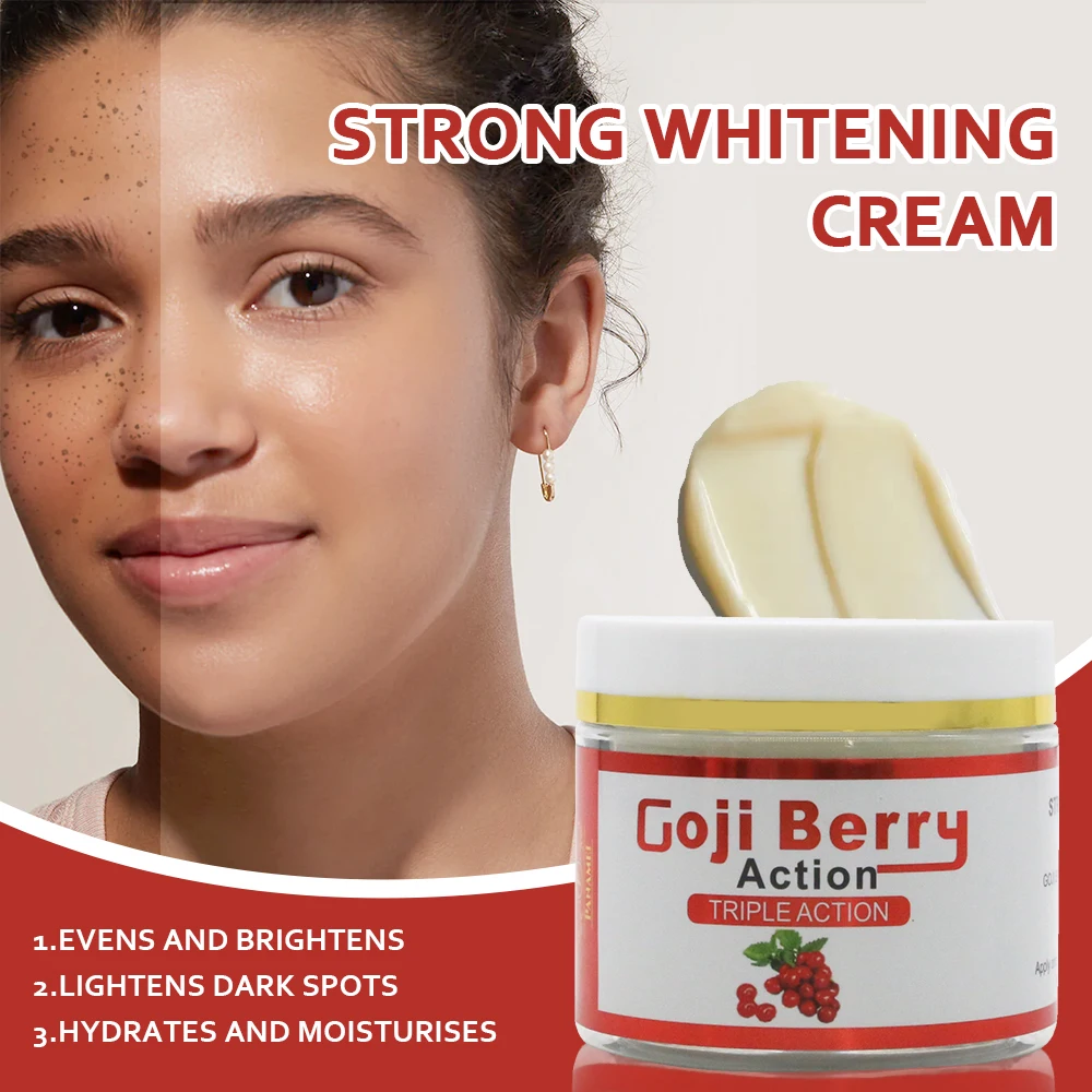 Gluta Master Goji Berries Glowing Skin Care Set Natural Whitening Brightening Non-irritating Skin Care Products for Dark Skin