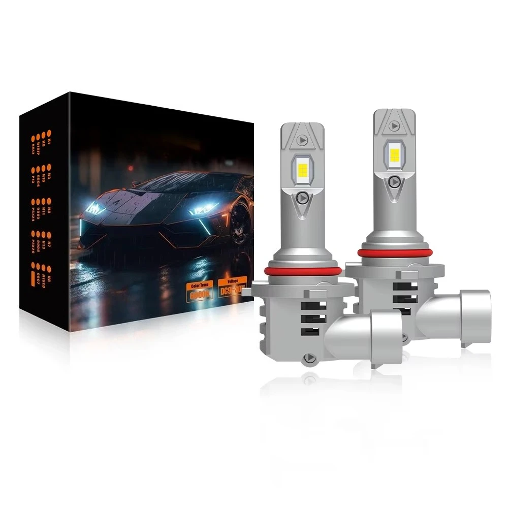 

[60 штук в коробке] Оптовая продажа светодиодных ламп для фар, мини-размер, как оригинальные лампы, для автомобильных фар, 12В-30В, белый свет