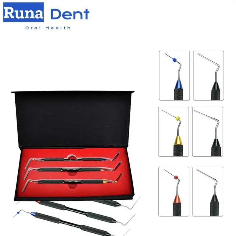 

Dental Endo Buchanan Hand Plugger Fill Instrument Niti Stainless Tip Root Canal Filler Vertical Pressure Device