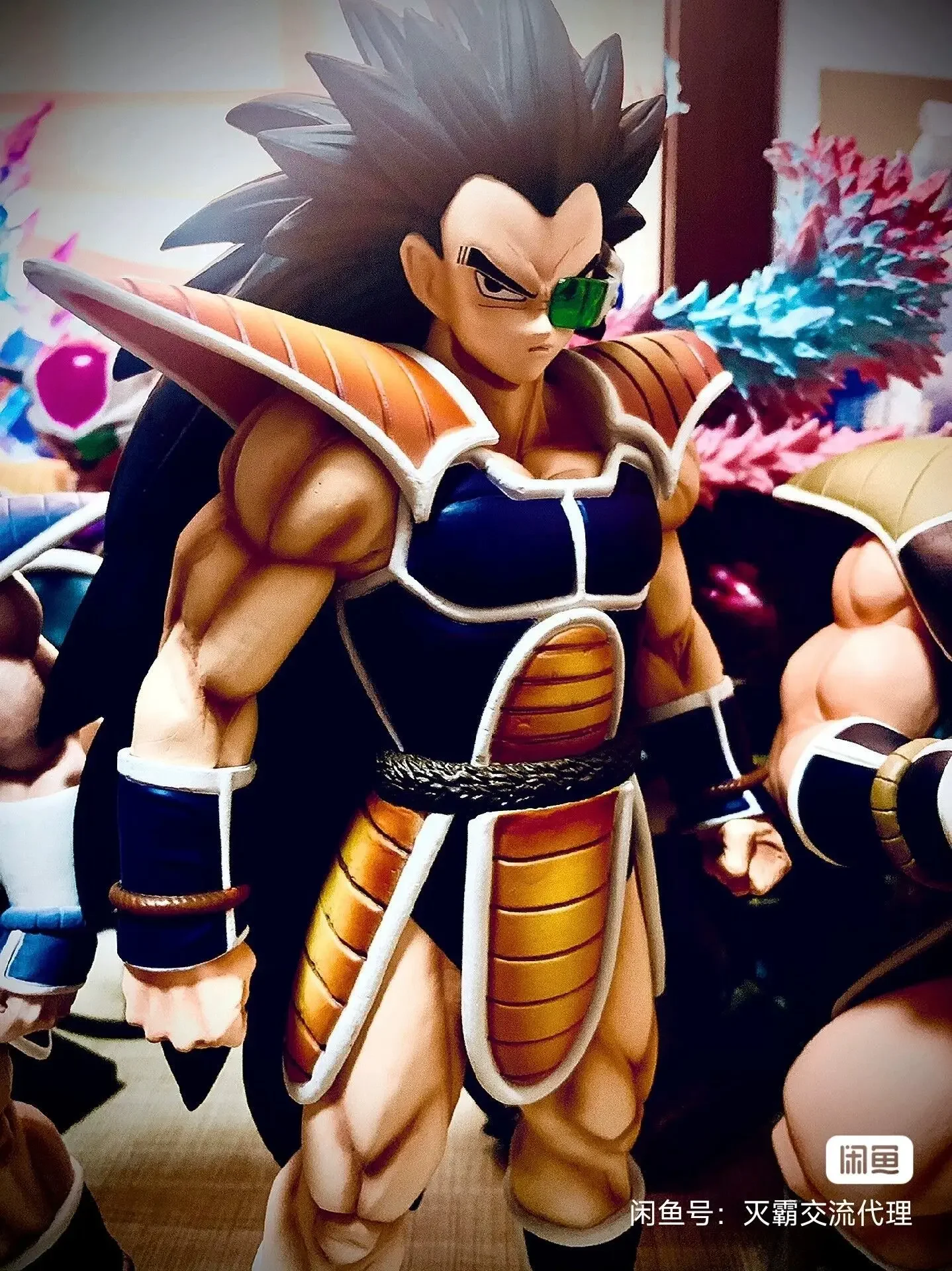 Anime Dragon Ball Z Figure Gk Saiyan Dbz Son Goku Brother Raditz Action Figure 30cm Pvc Collection Model Toy For Children Gifts