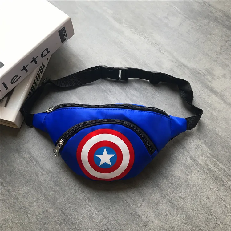 Disney Marvel's New Spider-Man Children's Pocket Cartoon Fashion Boys and Girls Chest Bag Large-capacity Children's Oblique Bag