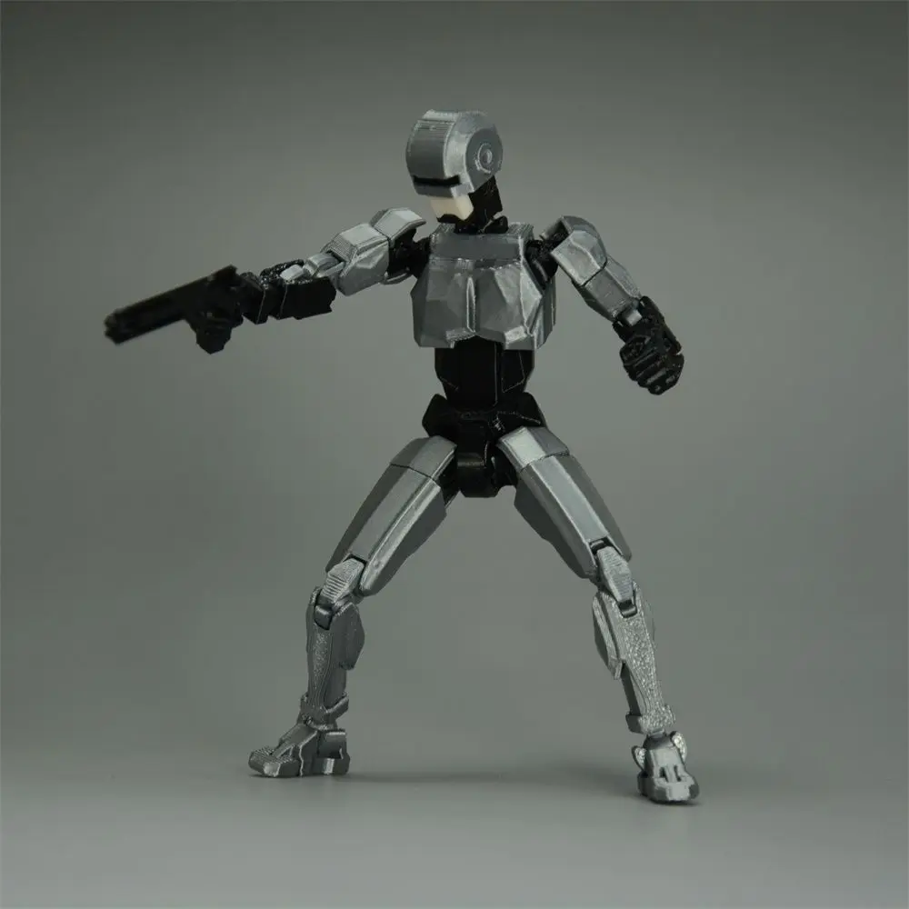 RoboCop 3D Printed Mannequin Multi-Jointed Movable Robot 2.0 Toys Dummy 13 Figures Toys For Kids & Adults Game Gifts