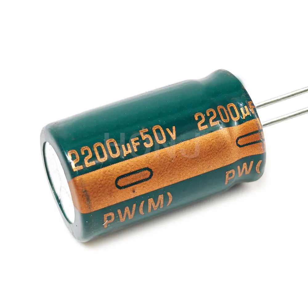 2PCS 50V2200uf 16x25mm Aluminum Electrolytic Capacitor 2200uf50v 50v 2200uf 50V 2200mf 50vdc 2200MFD 50v2200mf 2200mf50v ±20%
