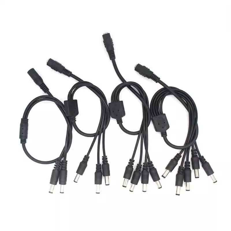 

40cm DC5521 Power Adapter Cable Female to Male 5.5x2.1mm Connection Wire Line HX5E