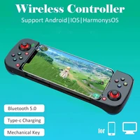 Controlador de juego extensible 5,0 BT inalámbrico para teléfono móvil Android IOS Gamepad Joystick comer pollo Gamepad para PS4 Switch PC