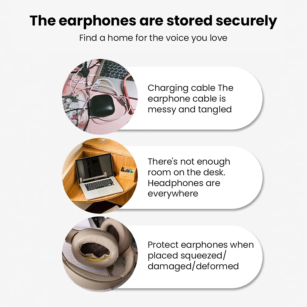 Stojak na uniwersalne słuchawki aluminiowy uchwyt na zestaw słuchawkowy aluminiowy podtrzymujący elastyczny zagłówek stylowe słuchawki wieszak na telefony komórkowe