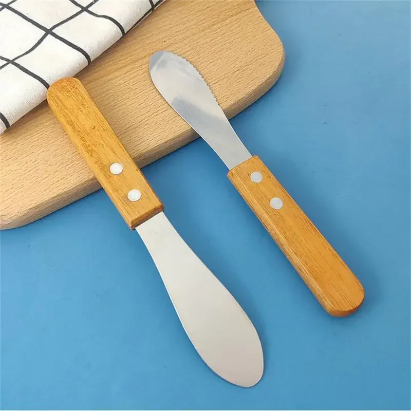 Smoothing Cream Cheese Knife Modern Minimalist Butter Knife Kitchen Tools Polished Cream Scraper 420 Stainless Steel