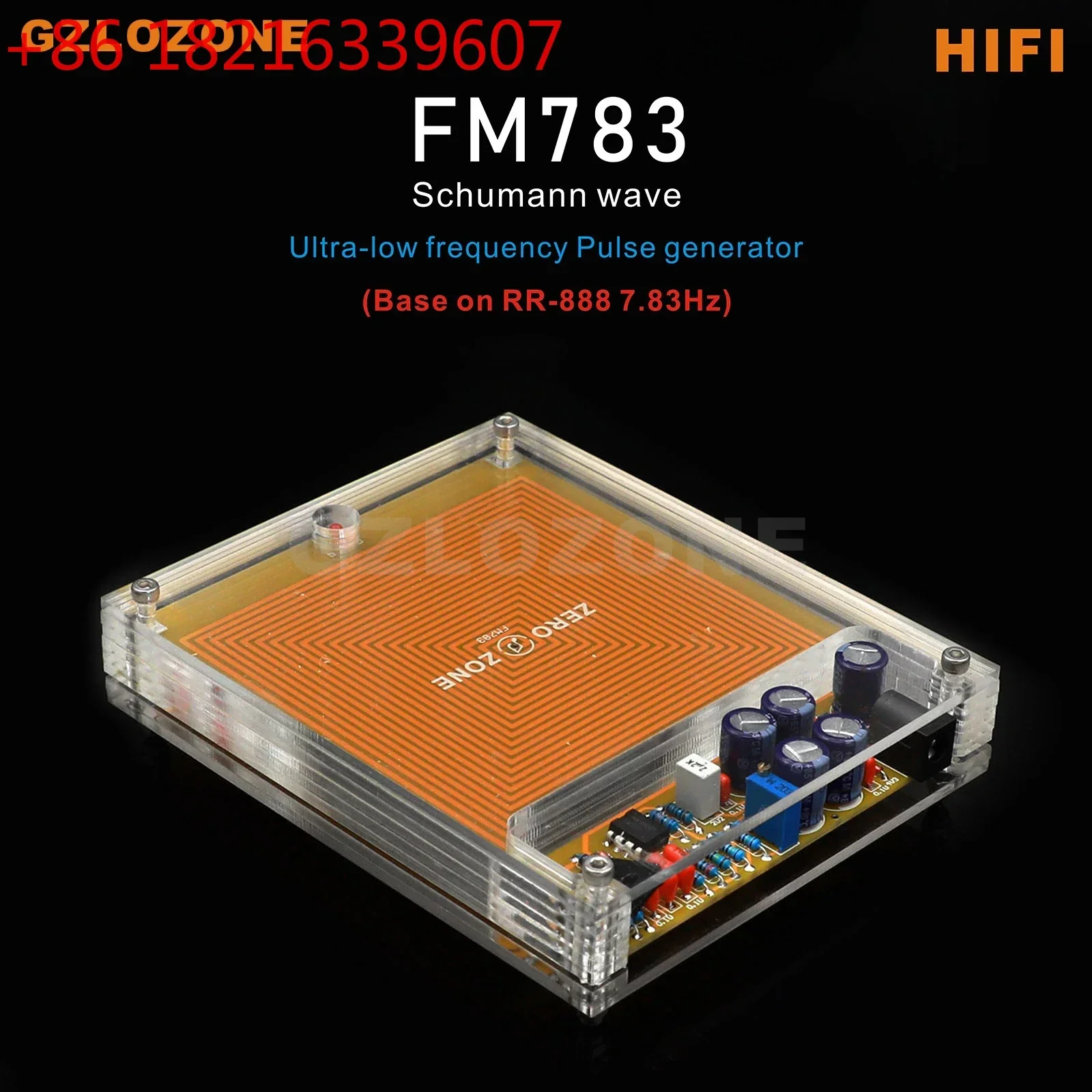 FM783 Schumann Wave Ultra-low Frequency Pulse Generator (Base On RR-888 7.83Hz)