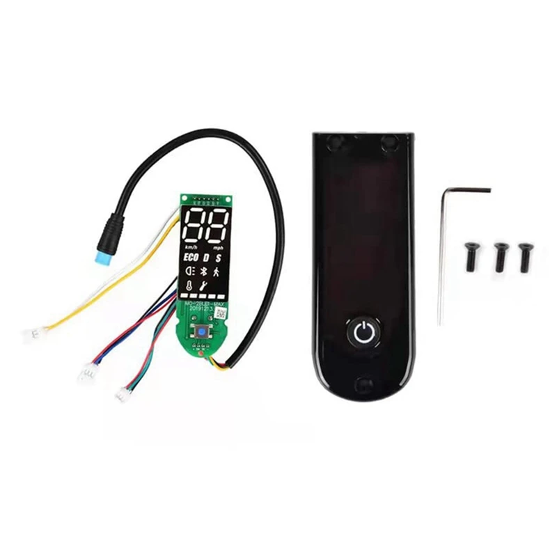 Replacement Scooter Dashboard Circuit Board For Segway Ninebot Max G30 Electric Scooter Repair Parts Accessories+Cover