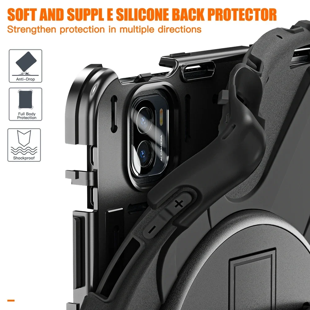 For Xiaomi Mi Pad 5 Pro Case Tablet Heavy Duty Rugged Shockproof Cover for Mi Pad 5 Pro 2021 Tablet 11 Inch Mi Pad 5 Case