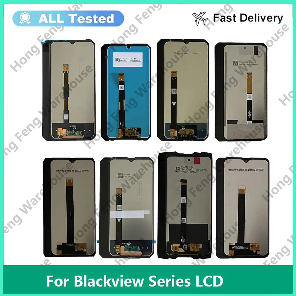 For Blackview BV7100 BV7200 BV8800 BV8900 Pro LCD Display BLACKVIEW BV9100 BV9200 BV9300 BV9800 LCD Screen BV9500 Pro LCD