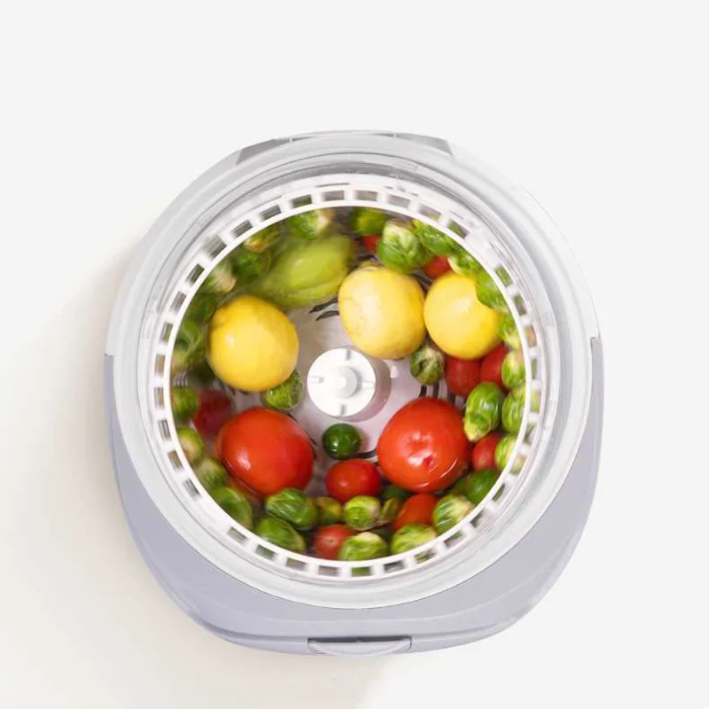 Máquina de limpieza de verduras para el hogar, limpia automáticamente ingredientes, frutas y verduras, máquina de limpieza multiusos