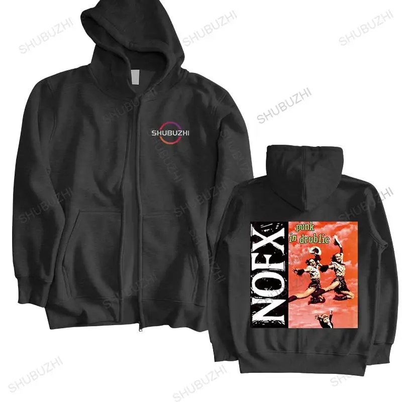 men's brand sweatshirt 070_NOFX Punk In Drublic hoodie Cotton for Man Top jacket Quality Print New autumn Style Cotton jacket