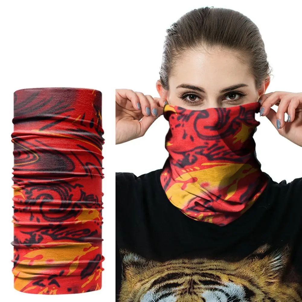 1PC Climbing Hiking Scarf Sport Headwear Men Women Bandanas Motorcycle Turban Scarves Outdoor Cycling Headband Mask