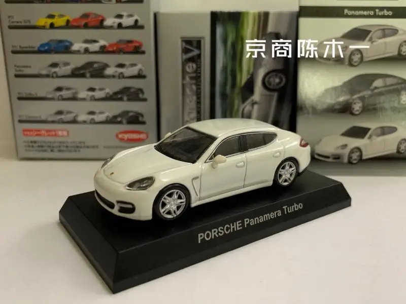 

Коллекция KYOSHO 1/64 porsche Panamera turbo, литой Сплав, модель на колесиках, украшения, Подарочные игрушки