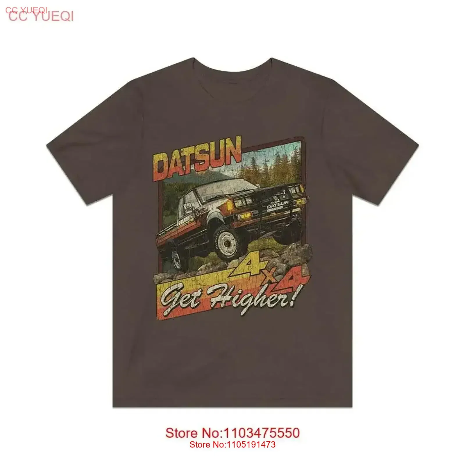 

Винтажная мужская футболка Get Higher in a Datsun 4 1979 года, уличная одежда, удобный топ для повседневной носки, мягкая повседневная винтажная футболка
