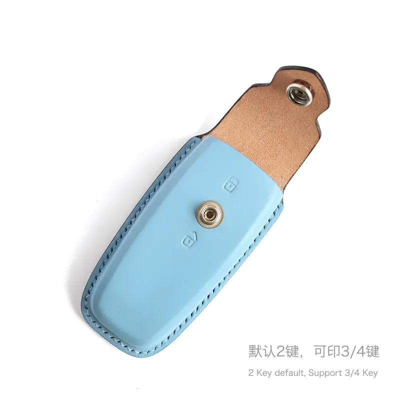 for Mercedes-Benz G63 G500 Old E Series Pure Handmade Leather Simple Key Bag High-End Customized Key Cover