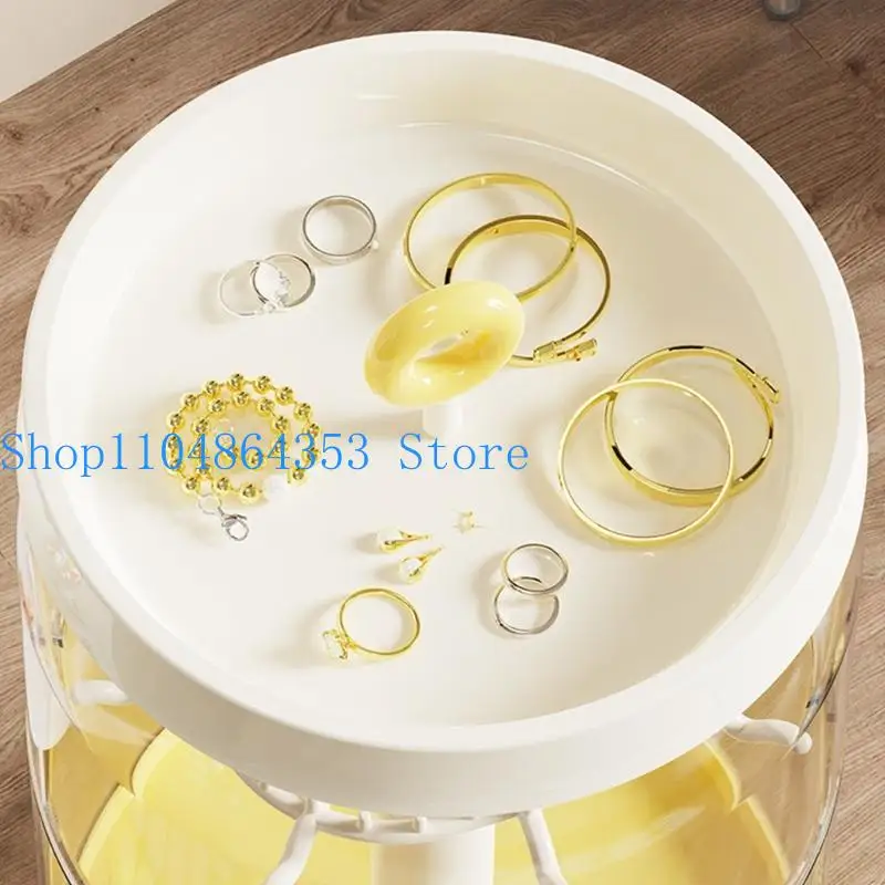 

652F вращая многофункциональный координатор коробки витрины для миниатюрных дисплеев ювелирных изделий